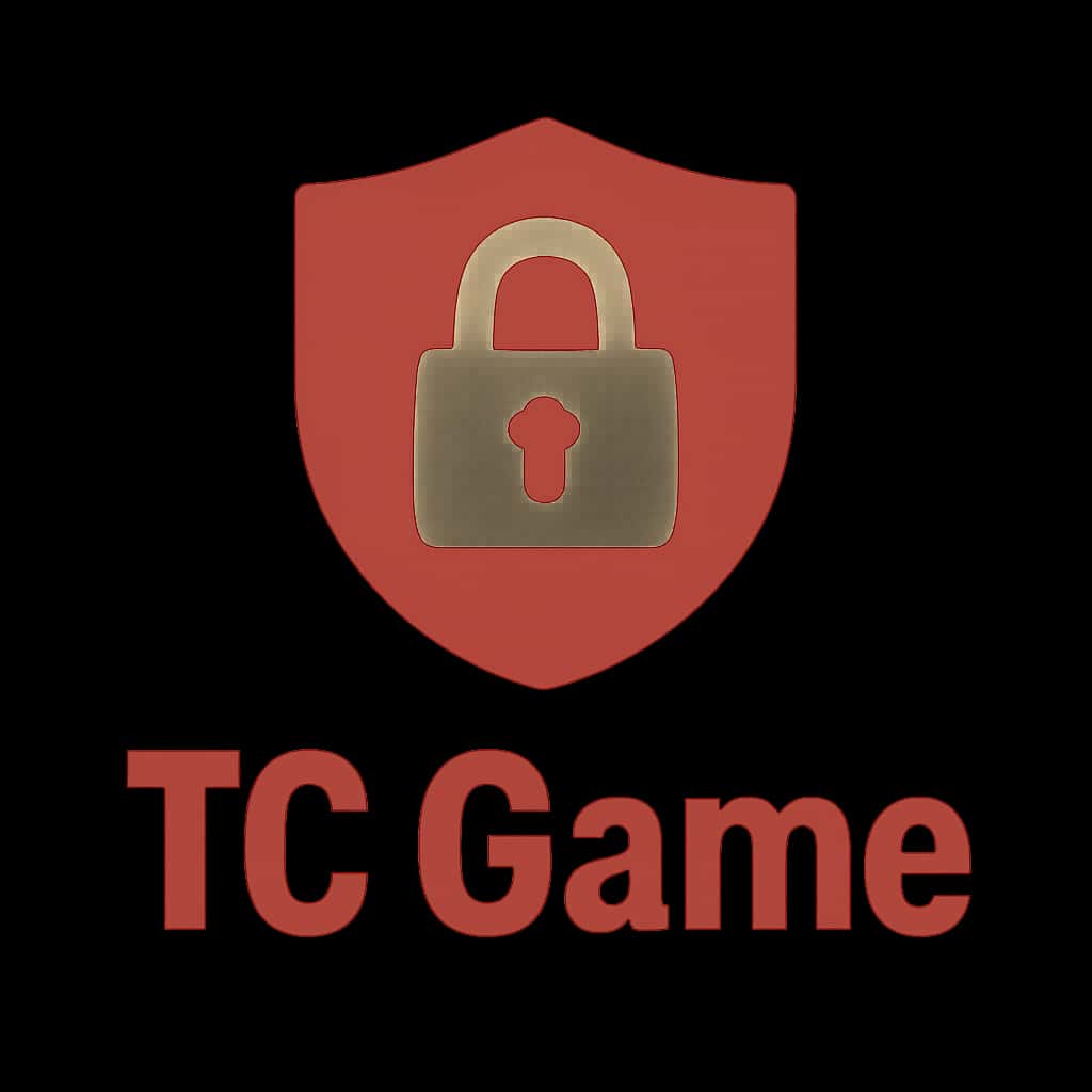 A badge symbolizing account security for TC Game.