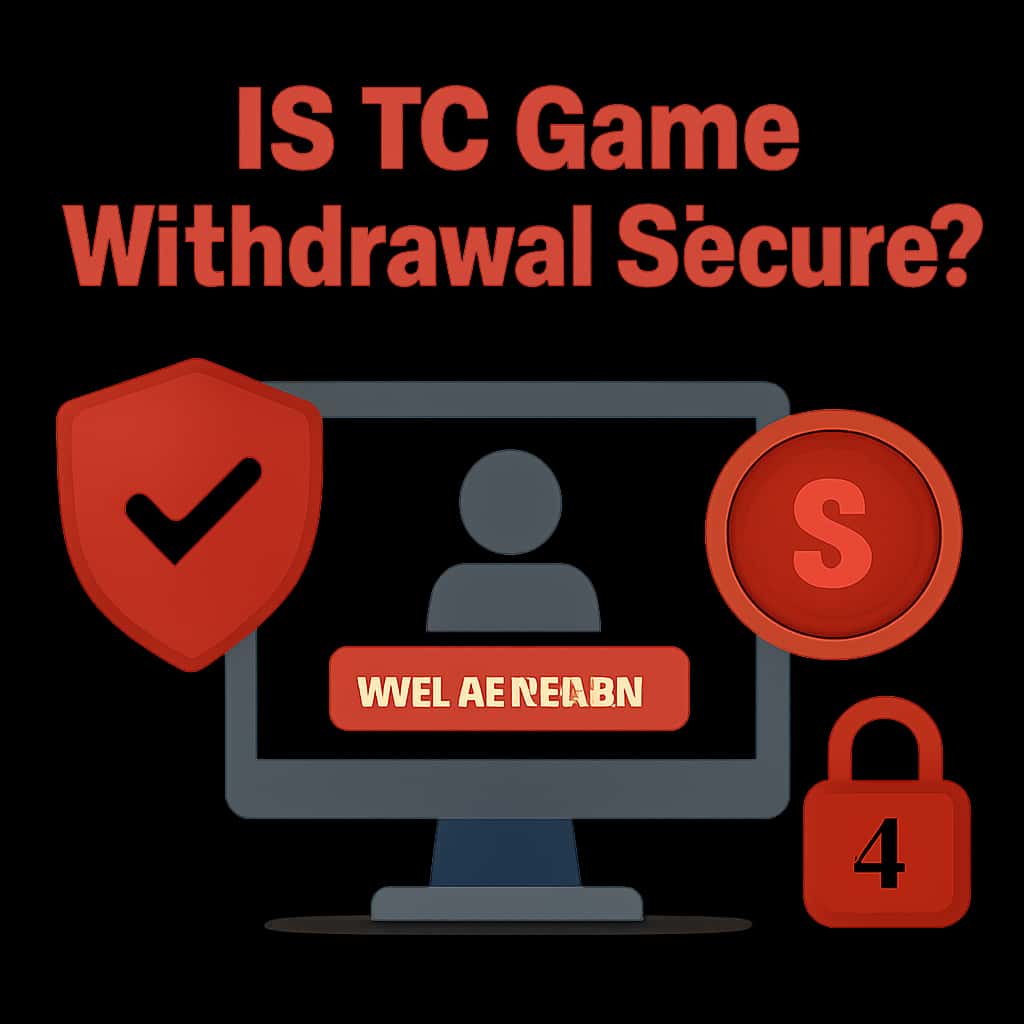 An educational diagram detailing the security measures for TC Game withdrawals.