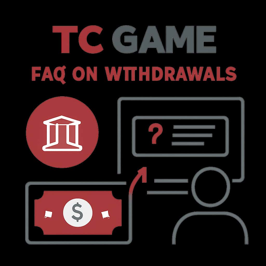 An informative diagram illustrating withdrawal processes for TC Game.