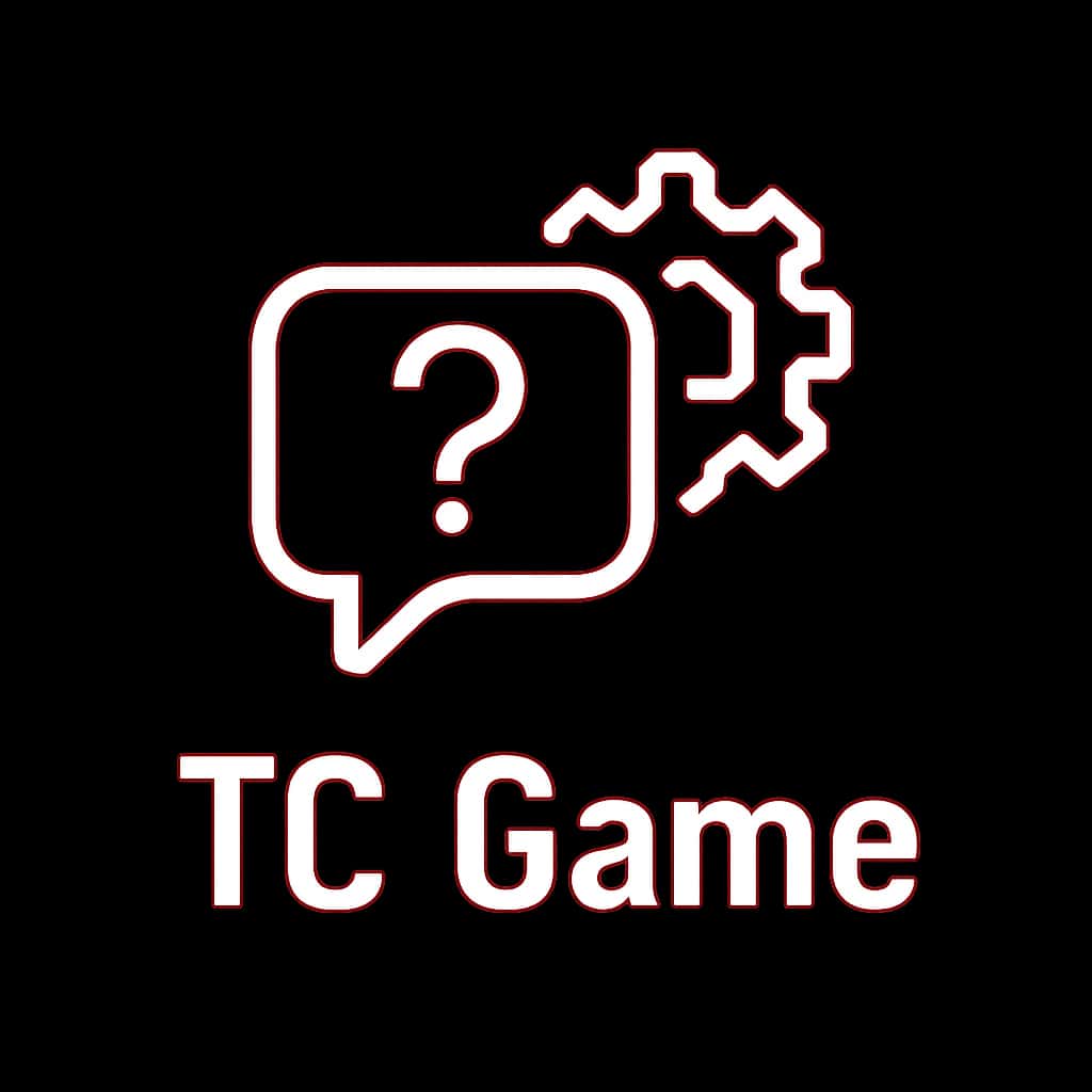 An icon symbolizing support for withdrawal issues in TC Game.