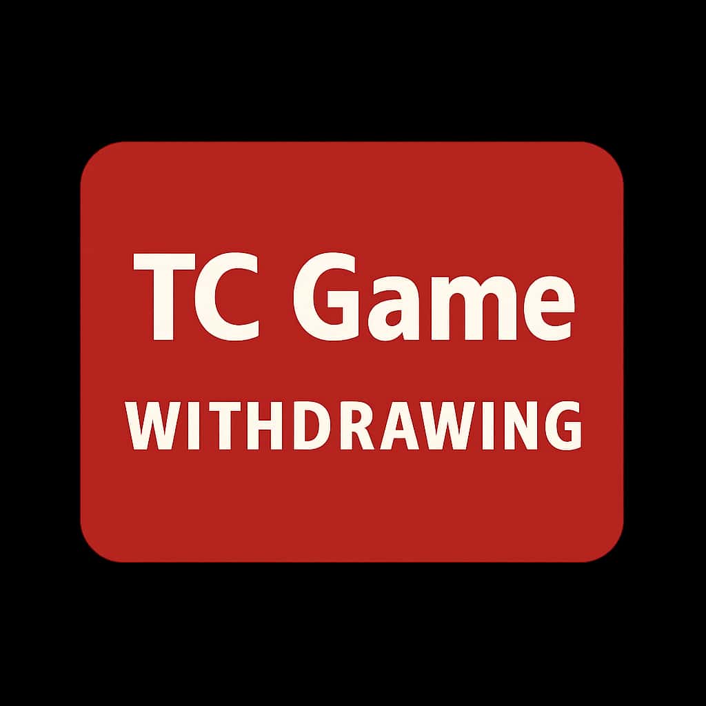 An icon representing guidance on TC Game withdrawals.